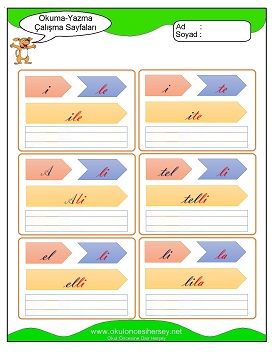 i sesi Grubu Çalışma Sayfaları